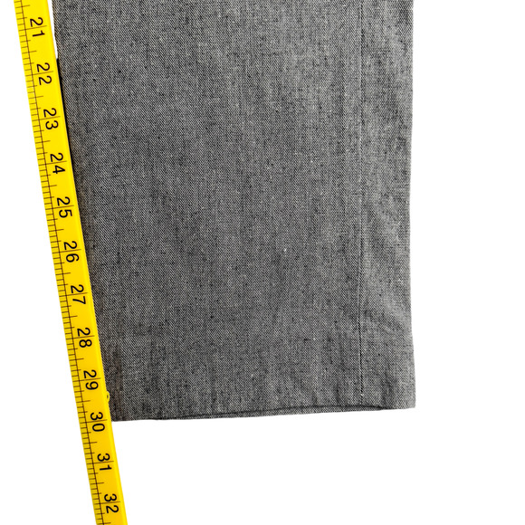 ASOS Gray Dress Pants With Belt Loops Side Pockets Cotton Mens Size 34W 30L - Picture 9 of 9